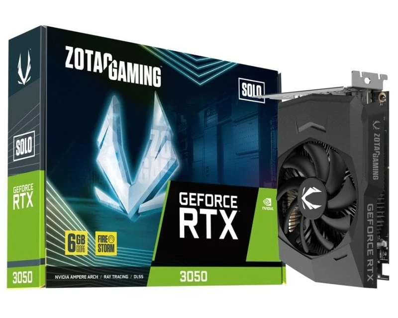 Zotac Gaming GeForce RTX 3050 GDDR6 Solo