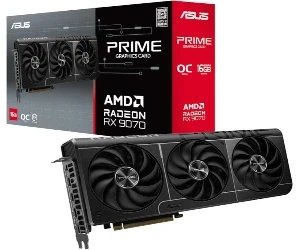 Asus AMD Radeon RX 9070 16 GB GDDR6 Prime OC