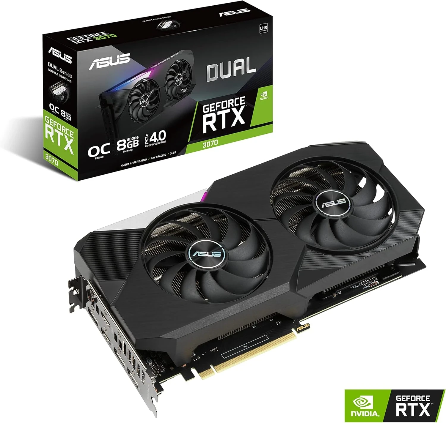 Asus GeForce RTX 3070 8GB GDDR6 Dual V2 OC