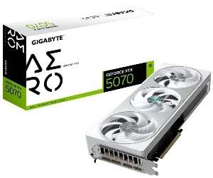 Gigabyte GeForce RTX 5070 12 GB GDDR7 Aero OC