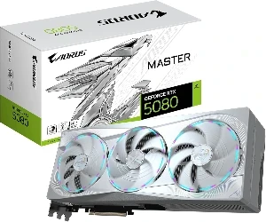 Gigabyte GeForce RTX 5080 16 GB GDDR7 Aorus Master Ice