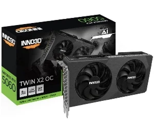 Inno3D GeForce RTX 5060 8 GB GDDR7 Twin x2 OC v2