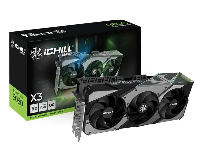 Inno3D GeForce RTX 5080 16 GB GDDR7 iChill X3 v2
