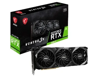 MSI GeForce RTX 3060 Ti 8 GB GDDR6 Ventus 3X OC