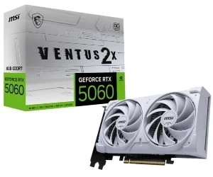 MSI GeForce RTX 5060 8 GB GDDR7 Ventus 2x OC White