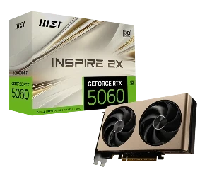 MSI GeForce RTX 5060 8 GB GDDR7 Inspire 2X OC