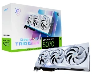 MSI GeForce RTX 5070 12 GB GDDR7 Gaming Trio OC White