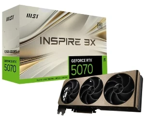MSI GeForce RTX 5070 12 GB GDDR7 Inspire 3x OC