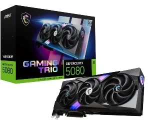 MSI GeForce RTX 5080 16 GB GDDR7 Gaming Trio OC