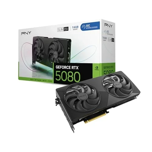 PNY GeForce RTX 5080 16 GB GDDR7 Dual Fan OC