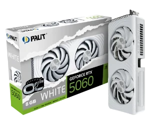 Palit GeForce RTX 5060 8 GB GDDR7 OC White