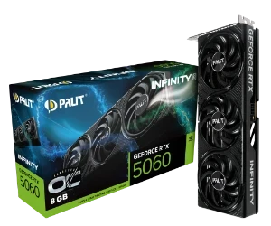 Palit GeForce RTX 5060 8 GB GDDR7 Infinity 3 OC