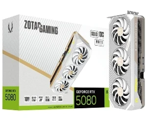 Zotac Gaming GeForce RTX 5080 16 GB GDDR7 Solid OC White